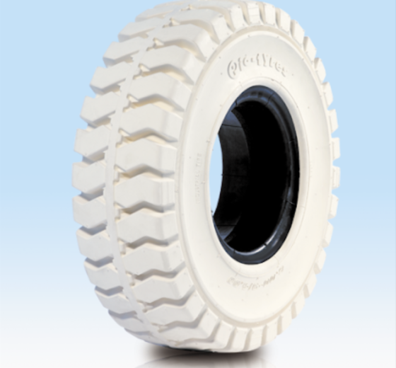 Lốp đặc xe nâng 700-12 (lốp trắng)